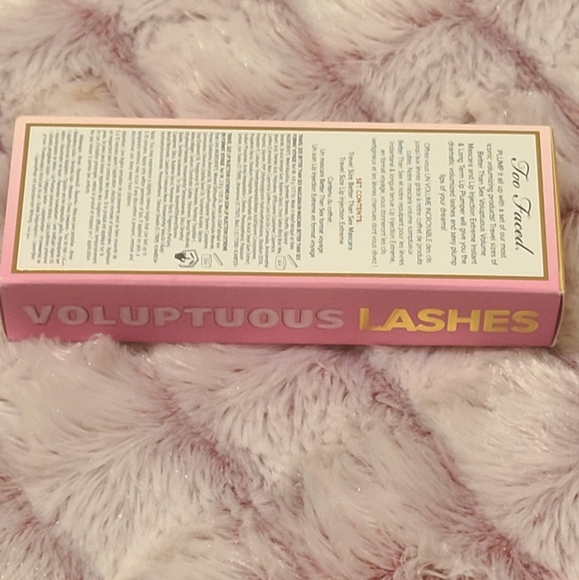 Too Faced Voluptuous Lashes & Plump Lips Mini Mascara & Lip Set Authentic NEW - Picture 2 of 5